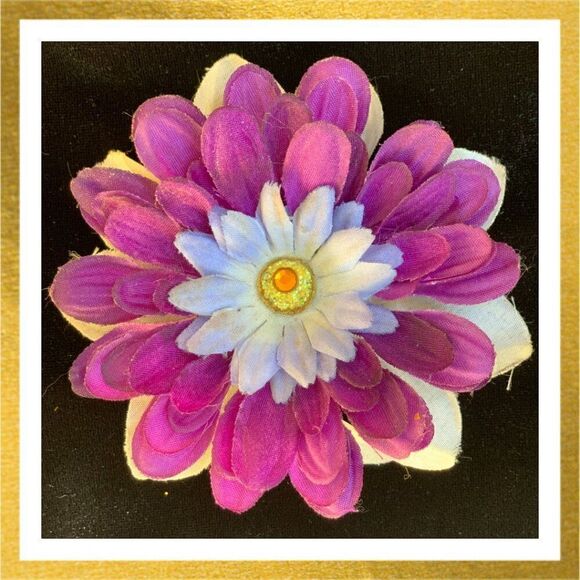 3/$20 Handmade FLOWER Floral HAIR CLIP Barrette - Picture 1 of 2